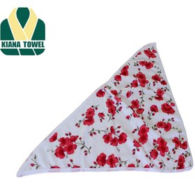 تصویر روسری حوله ای طرح Sara 