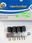 تصویر ریل سی ان جی نیسان جایگزین یورو ۲ مدل وسام 