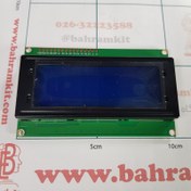 تصویر LCD کاراکتری 4×20 بک لایت آبی 4×20 character lcd with backlight blue