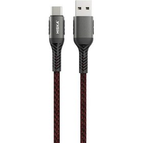 تصویر کابل تبدیل USB به USB-C هیسکا مدل LX-404 طول 1 متر 