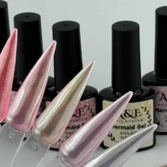 تصویر لاک ژل شاینی کرومی ای اند ای A&E 