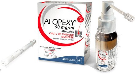 تصویر محلول رشد موی سر آقایان و بانوان آلوپکسی Alopexy Minoxidil Solution spray 5%