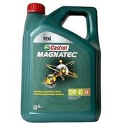 تصویر روغن و مکمل موتور MAGNATEC 10W 40 4 LT بنزین برای وسایل نقلیه دیزل کاسترول اورجینال Castrol 