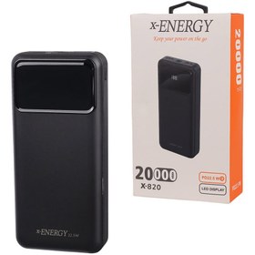 تصویر پاور بانک فست شارژ 20000 ایکس انرژی X-Energy X-820 PD 22.5W X-Energy X-820 PD 22.5W 20000mAh Power Bank