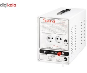 تصویر مبدل برق خودرو سارا مدل 24V-TO-220V-1000W 