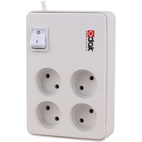 تصویر محافظ برق کامپیوتر 4 خانه آداک با کابل 3 متری Adak ADAK 3M POWER STRIP