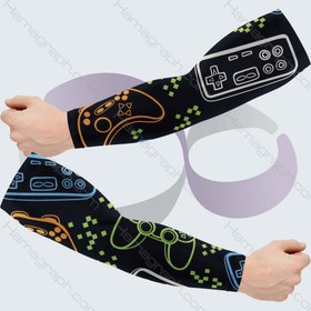 تصویر ساق دست با طرح game land 