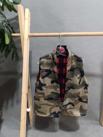 تصویر پافر پشمی دو رو کد15674 