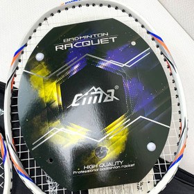 تصویر راکت بدمینتون جفتی سیما مدل ایکس ام 550 به همراه کیف کاور Cima XM-550 Badminton Racket