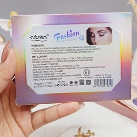 تصویر پالت سایه چشم 12 رنگ برند آرت اسکین artskin ارسال ازمشهد از 