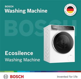 تصویر Bosch Front Load Washing Machine 9Kg Series 8, Made in Germany, Innovative Bosch Washing Machine, WGB24400GC - White 