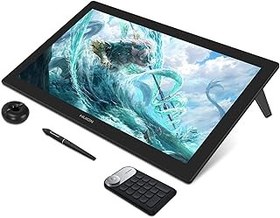 تصویر Huion Kamvas Pro 24 4K Pen Display Display Graphics با صفحه نمایش تمام شده با صفحه نمایش تمام شده با شیشه ضد درخشان 140 ٪ SRGB-Stylus بدون باتری 8192 فشار قلم و KD100 Wireless Express Key ، 23.8 اینچ HUION Kamvas Pro 24 4K UHD Pen Display Graphics Drawing Tablet with Full-Laminated Screen Anti-Glare Glass 140% sRGB - Battery-Free Stylus 8192 Pen Pressure and KD100 Wireless Express Key, 23.8 Inch