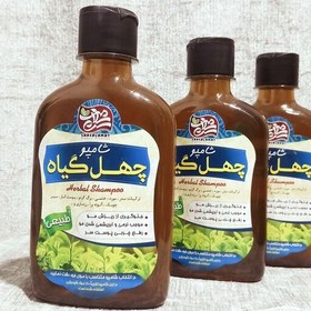 تصویر شامپو چهل گیاه ضد شوره و موخوره برطرف کننده چربی سر 