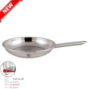 تصویر تابه وک پارس استیل مدل کابان (سایز 28) Parssteel Kaban Steel 1 Pc one-Handle Wok 28