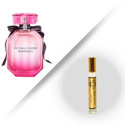 تصویر اسانس عطر ویکتوریا سکرت بامب شل برند لوزی گرید hi - ۱۰ میل Victoria Secret Bombshell