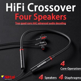 تصویر هدفون بی سیم لنوو مدل HE05 Pro Lenovo HE05 Pro Wireless Headphones