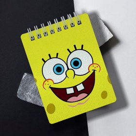 تصویر دفتر یادداشت باب اسفنجی Bob sponge کد 7015 