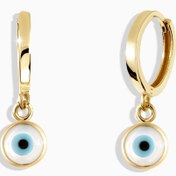 تصویر گوشواره کلیپسی چشم نظر 