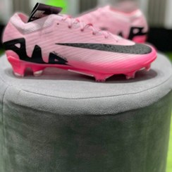 تصویر کفش فوتبال نایک ایرزوم ویپور 15مرکوریال سوپرفلای۹ صورتی nike airzoom vapor15 superfly9 nike airzoom vapor15 superfly9