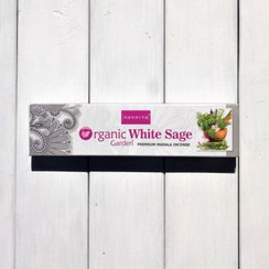 تصویر عود دست ساز مریم گلی WHITE SAGE ناندیتا 50 گرم واقعی 