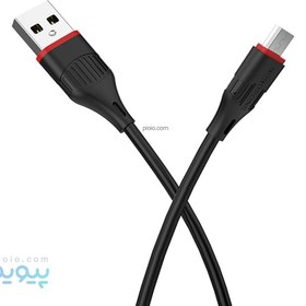 تصویر کابل تبدیل USB به microUSB بروفون مدل BX17 طول 1 متر Borofone BX17 MicroUSB