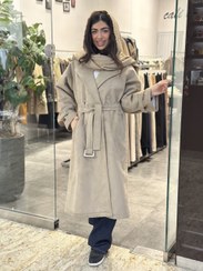 تصویر پالتو بارونی مخمل جیر 