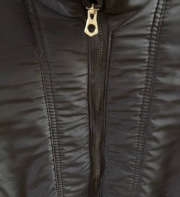 تصویر کاپشن مردانه پشم شیشه دار - مشکی / 3xl Kapshen sport mardane