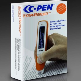 تصویر اسکنر قلمی برند C-Pen مدل ExamReader 2 دستگاه متن به گفتار، کمک امتحان، جایگزین خواننده انسانی- ارسال 10 الی 15روز کاری 