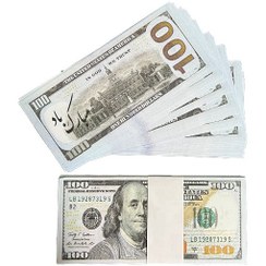 تصویر اسکناس تزئینی طرح دلار 