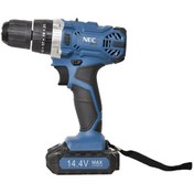 تصویر دریل پیچگوشتی شارژی 1814 ان ای سی screwdriver-drill-1814-NEC