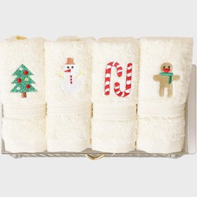 تصویر ست حوله کریسمس برند the lumiere co Christmas Towel Set