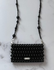 تصویر کیف مرواریدی مینیمال طرح جدید Pearl bag- handmade