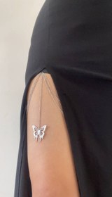 تصویر اکسسوری ران پا یا گارتر زنجیری - ماه 