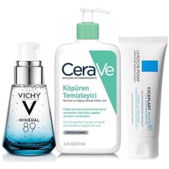 تصویر , Vichy, CeraVe I Refresh My Skin Moisturizing Skin Care Set (30 ml+473 ml+40 ml) مردانه | لاروش پوزای La Roche Posay SAĞLIK VE GÜZELLİK MERKEZİ 0F2G5H0O 