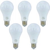 تصویر لامپ کم مصرف 15 وات PGT بسته 5 عددی 