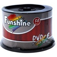 تصویر DVD خام Funshine پک 50 عددی 