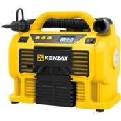 تصویر کمپرسور باد سه کاره ديجیتال برند کنزاکس 5418AC-DC Kenzax 5418AC-DC three-function digital air compressor and city electricity 98W brand