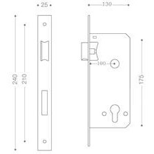 تصویر قفل سوئیچی بهریزان ML100 
