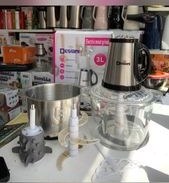 تصویر خردکن و غذاساز دسینی 3 لیتری با دو کاسه استیل و شیشه‌ای 