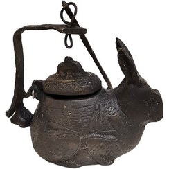 تصویر چراغ پیسوز برنجی - طرح خرگوش 