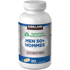 تصویر مولتی ویتامین مردان +50 سال کرکلند (365 عددی) Kirkland Men 50+ Multivitamin (365 tablet)