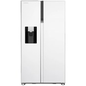 تصویر یخچال فریزر ساید بای ساید 27 فوت ایکس ویژن سفید مدل HS550گارانتی 24 ماهه شرکتی (ضمانت اصالت کالا) یکسال بیمه شرکتی 