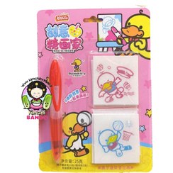 تصویر کاغذ خوراکی و خودکار خوراکی 