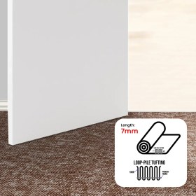 تصویر موکت شبنم شکلاتی پالاز کد ۵۹۷۵ 