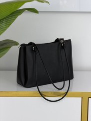 تصویر کیف زنانه بزرگ کد 765 - مشکی 