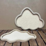 تصویر بیس چوبی مدل ابر - سایز 