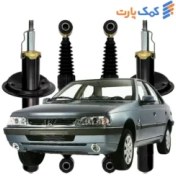 تصویر کمک فنر پژو 206 KDS – بسته چهار عددی 
