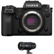 تصویر دوربین بدون آینه فوجی فیلم مدل Fujifilm X-H2S همراه با لنز کیت MKX50-135mm 