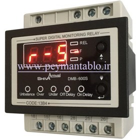 تصویر سوپر کنترل فاز دیجیتال شیوا امواج ا Shiva Amvaj Super Digital Monitoring Relay Shiva Amvaj Super Digital Monitoring Relay