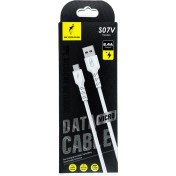 تصویر کابل میکرو یو اس بی فست شارژ Sky Dolphin S07V 2.4A 1m Sky Dolphin S07V 2.4A 1m Micro Usb Fast Charge Cable